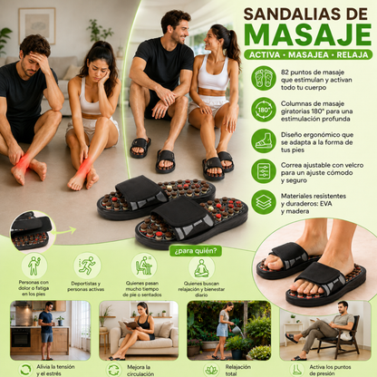 Sandalias de Reflexología